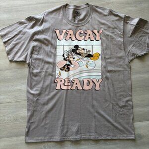 Mickey and Minnie Mocha T-shirt